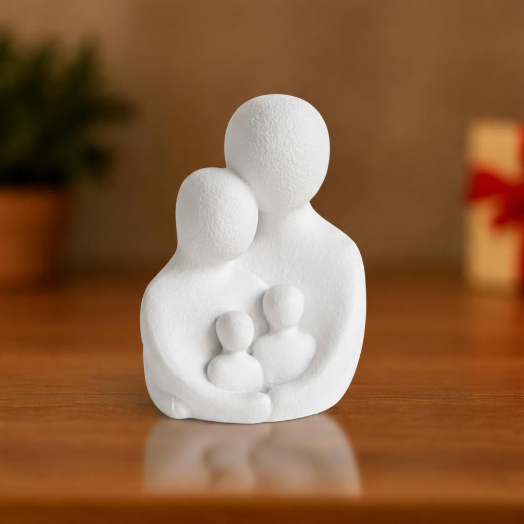 CraftVatika Abstract Family Figurine Showpiece for Home Decor